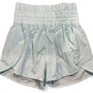 Light Blue high waisted shorts